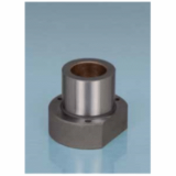 N 322. Guide bushing with flange, bronze-plated like DIN 9831 / ISO 9448 - Guide elements