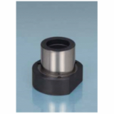 N 324. Guide bushing with flange, self-lubricating with INTERCOAT coating like DIN 9831 / ISO 9448 - Guide elements